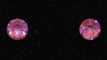 Load image into Gallery viewer, Swarovski Stud Earrings - Burgundy Delite
