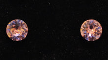 Load image into Gallery viewer, Swarovski Stud Earrings - Light Rose