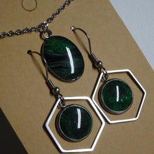 Load image into Gallery viewer, Green and Purple Glow Set - Hexagon