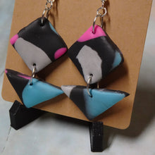 Load image into Gallery viewer, Double Poly Earrings