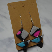 Load image into Gallery viewer, Double Poly Earrings