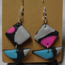 Load image into Gallery viewer, Double Poly Earrings