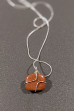 Load image into Gallery viewer, Goldstone Pendant Necklace