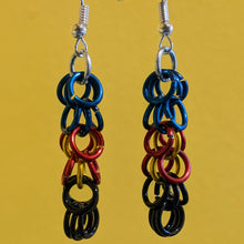 Load image into Gallery viewer, Shaggy Loop Chainmail Earrings