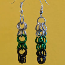 Load image into Gallery viewer, Shaggy Loop Chainmail Earrings