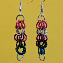 Load image into Gallery viewer, Shaggy Loop Chainmail Earrings