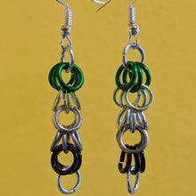 Load image into Gallery viewer, Shaggy Loop Chainmail Earrings