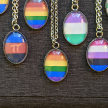 Load image into Gallery viewer, Pride Flag Necklace