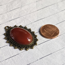 Load image into Gallery viewer, Carnelian Pendant Necklace
