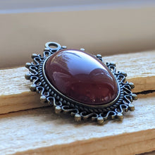 Load image into Gallery viewer, Carnelian Pendant Necklace