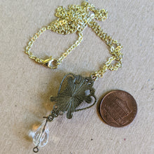 Load image into Gallery viewer, Crystal Accent Turquoise Necklace