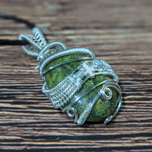 Load image into Gallery viewer, Unakite Balance Necklace