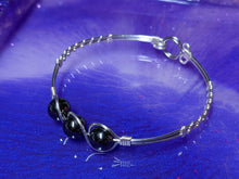 Load image into Gallery viewer, Hematite Swirl Bracelet