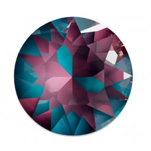 Load image into Gallery viewer, Swarovski Stud Earrings - Burgundy Delite