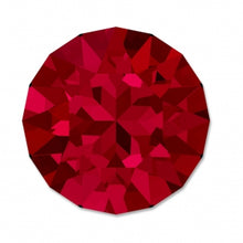 Load image into Gallery viewer, Small Swarovski Stud Earrings - Scarlet