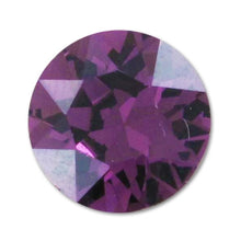 Load image into Gallery viewer, Small Swarovski Stud Earrings - Amethyst