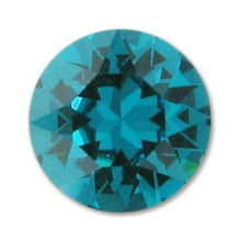 Load image into Gallery viewer, Small Swarovski Stud Earrings - Blue Zircon