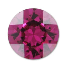 Load image into Gallery viewer, Small Swarovski Stud Earrings - Fuchsia
