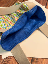 Load image into Gallery viewer, Primary Gingham Fabric Gift Tote Bag