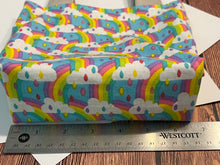 Load image into Gallery viewer, Rainbow Fabric Gift Tote Bag