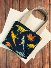 Load image into Gallery viewer, Dinosaur Fabric Gift Tote Bag