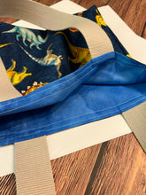 Load image into Gallery viewer, Dinosaur Fabric Gift Tote Bag