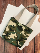 Load image into Gallery viewer, Camouflage Fabric Gift Tote Bag
