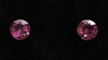 Load image into Gallery viewer, Swarovski Stud Earrings - Amethyst Ignite
