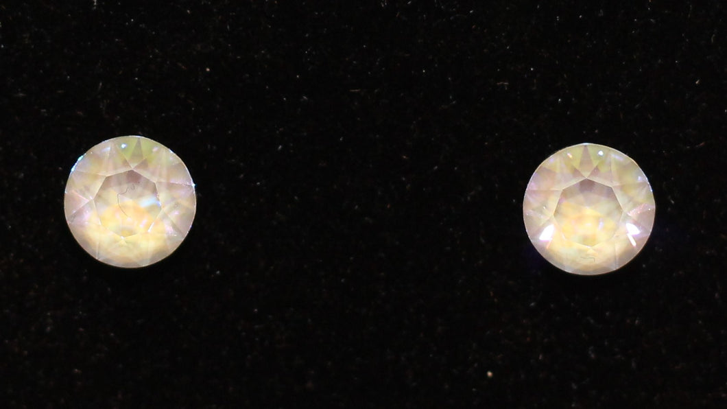 Swarovski Stud Earrings - Serene Gray Delite