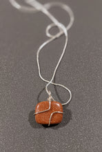 Load image into Gallery viewer, Goldstone Pendant Necklace
