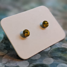 Load image into Gallery viewer, Small Swarovski Stud Earrings - Light Topaz
